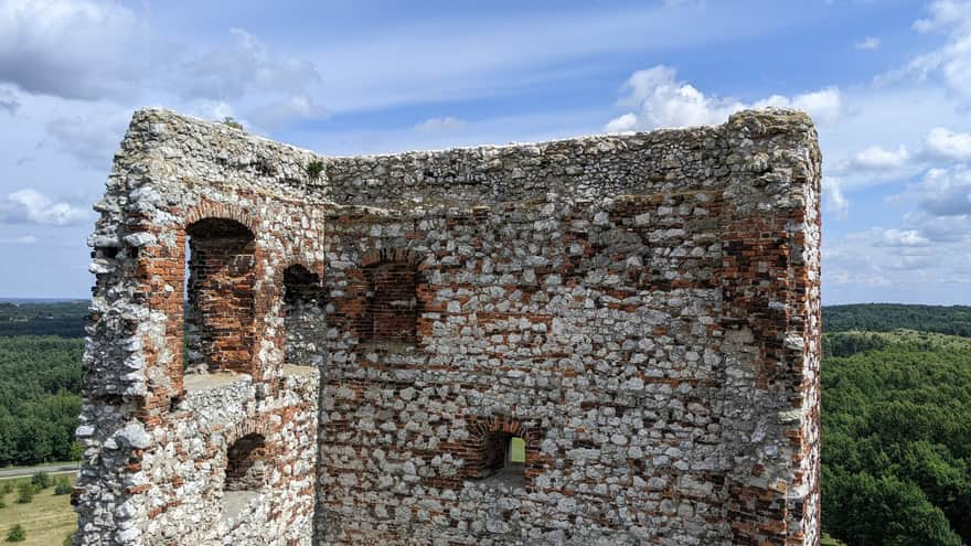 Ruins of Olsztyn Castle near Czestochowa