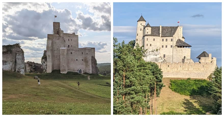 Castles of Mirów and Bobolice