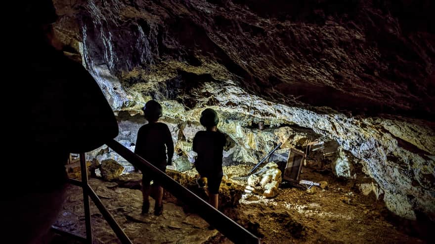 Jaskinia Głęboka - zwiedzanie