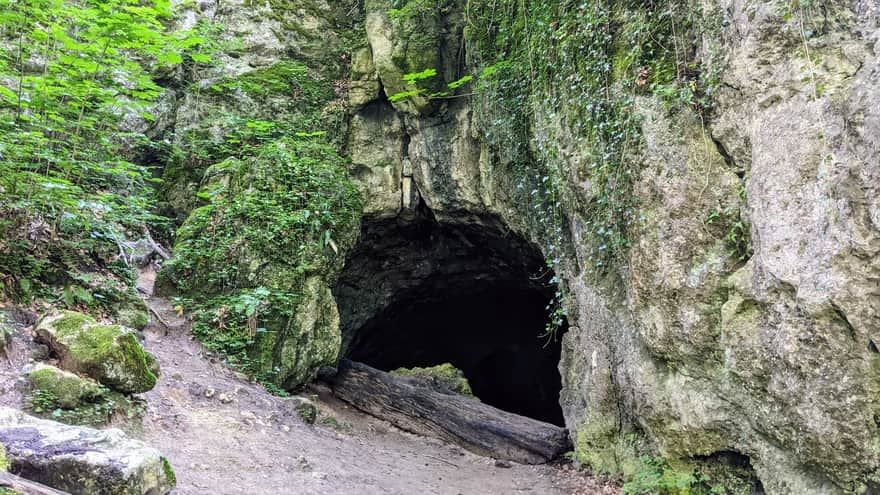 Bear Cave in Parkowe Nature Reserve