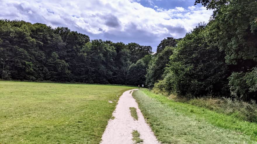 Entrance to Parkowe Nature Reserve