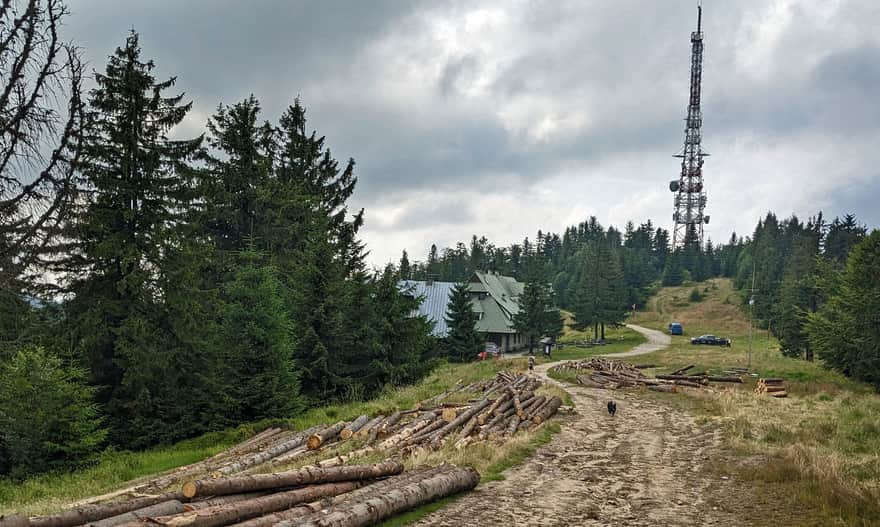 Schronisko PTTK na Przehybie, Beskid Sądecki