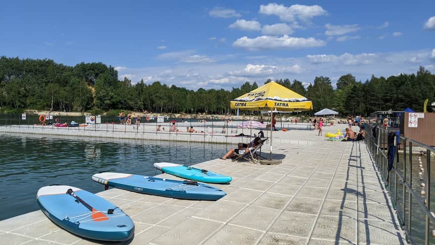 Swimming pools - Balaton bathing area in Trzebinia