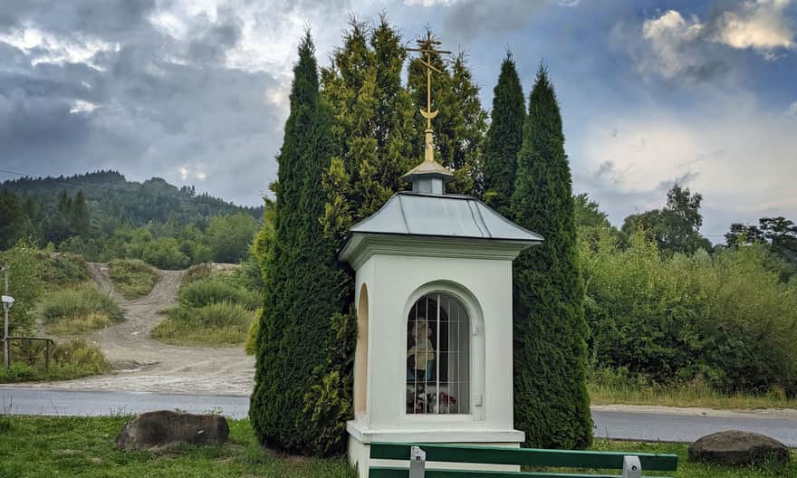 Kapliczka "pańszczyźniana" w Bóbrce