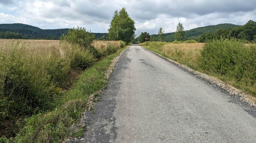 Start of the green trail - Wysowa Zdrój