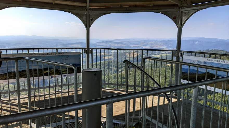 Observation tower on Kłodzka Góra