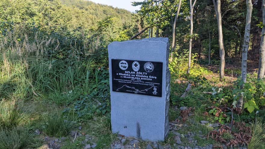 Obelisk upamiętniający Władysława Biskupa