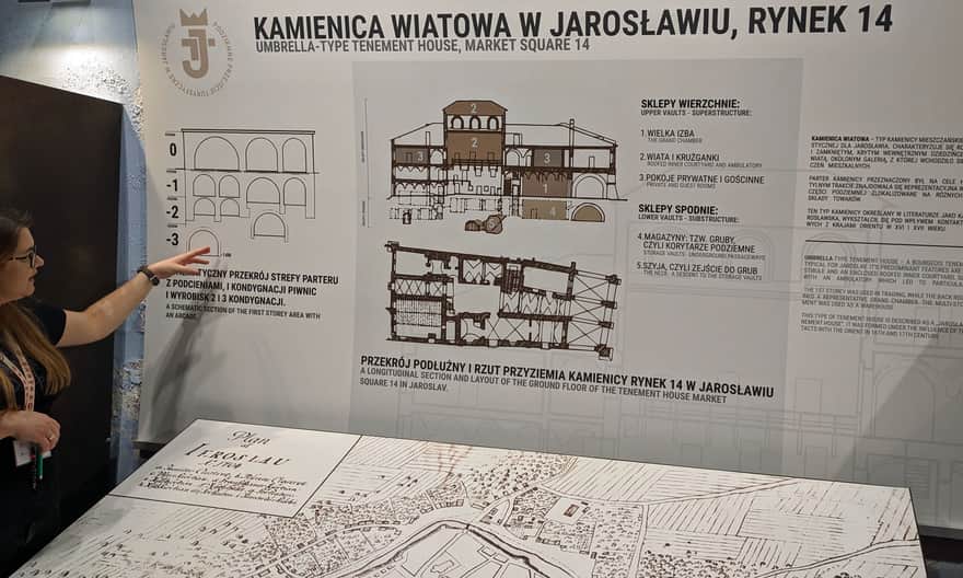 Schemat jarosławskiej kamienicy wiatowej