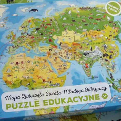 ZOO-DUET: mapa + puzzle