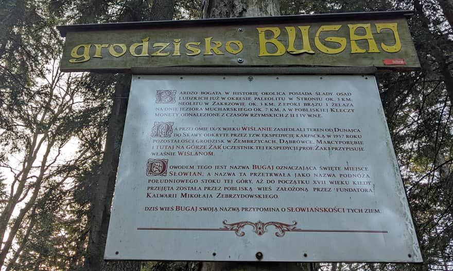 Grodzisko Bugaj na Górze Żar, Kalwaria Zebrzydowska