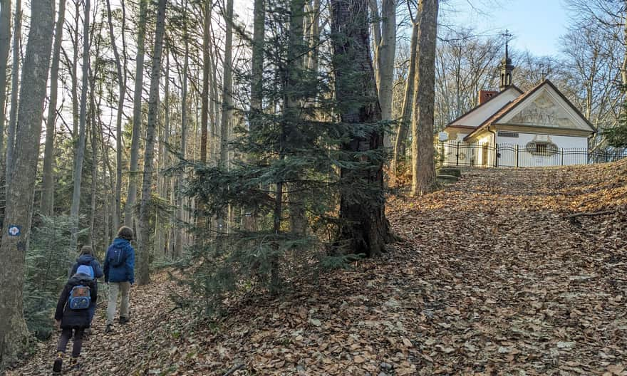 Hermitage of the Five Polish Brothers and Chapel of St. Mary Magdalene on the green trail to Góra Żar