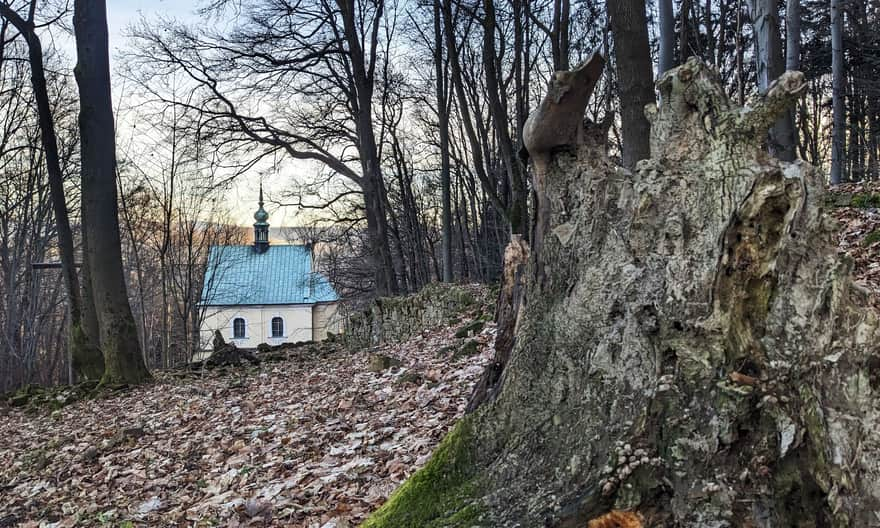 Church of the Third Fall on the Calvary paths in Kalwaria Zebrzydowska