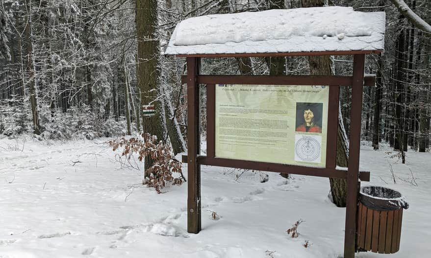 Ścieżka dydaktyczna "Wielcy astronomowie - znani i mniej znani" - przystanek nr 7 "Mikołaj Kopernik"