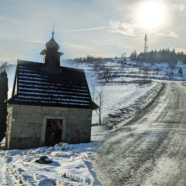 Koskowa Góra - trails to the top, views and Koskowa Chapel