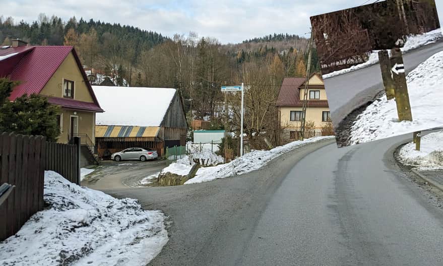 Nowy czarny szlak w Bogdanówce