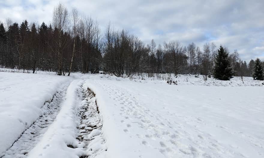 Czarny szlak z Bogdanówki na Koskową Górę