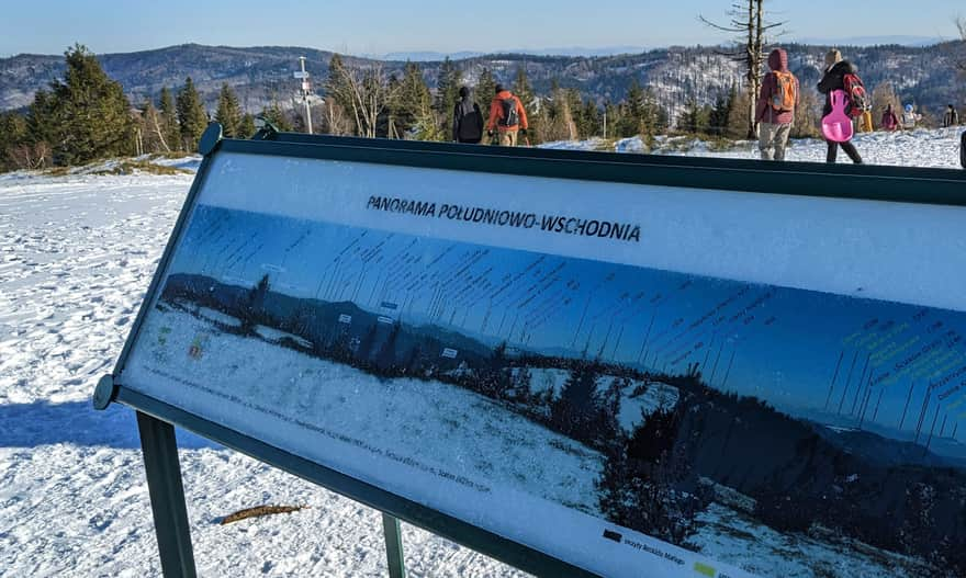 Potrójna - boards with panorama description