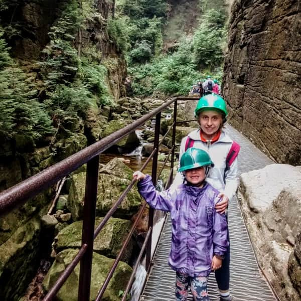 Kamieńczyk Waterfall and Gorge