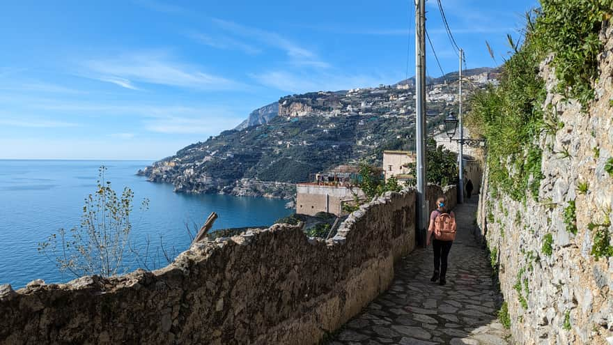 Lemon Path - Sentiero dei Limoni from Maiori to Minori