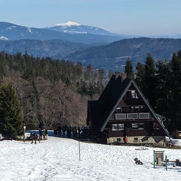 PTTK Bacówka on Rycerzowa: all trails to Wielka and Mała Rycerzowa