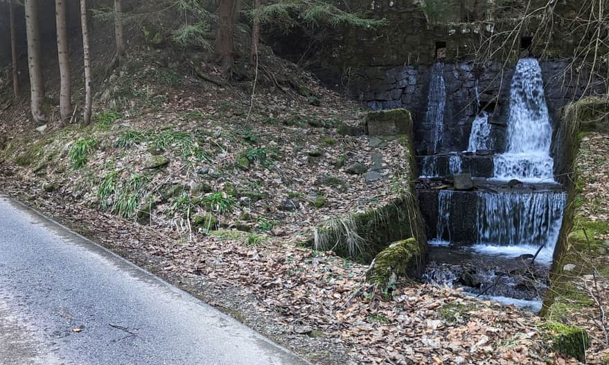 Waterfall in the Sopotnia Wielka Valley