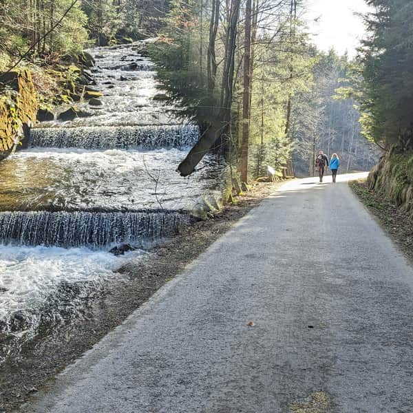 Sopotnia Wielka Valley - waterfall trail