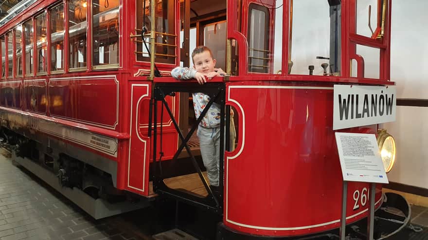 Type C Tram Car. Museum of Engineering and Technology in Krakow