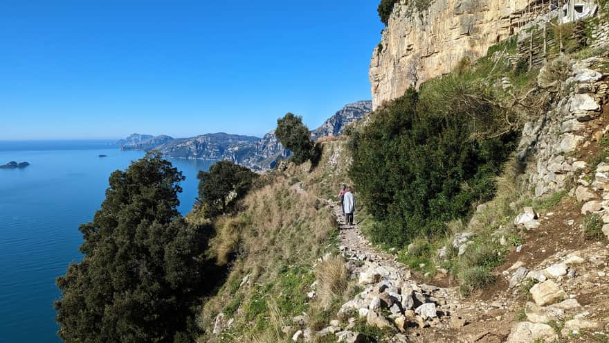 Ścieżka Bogów, wybrzeże Amalfi