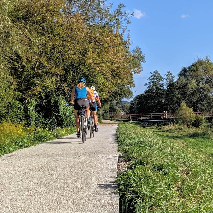 Rudawa Embankments - Pedestrian and Bicycle Path