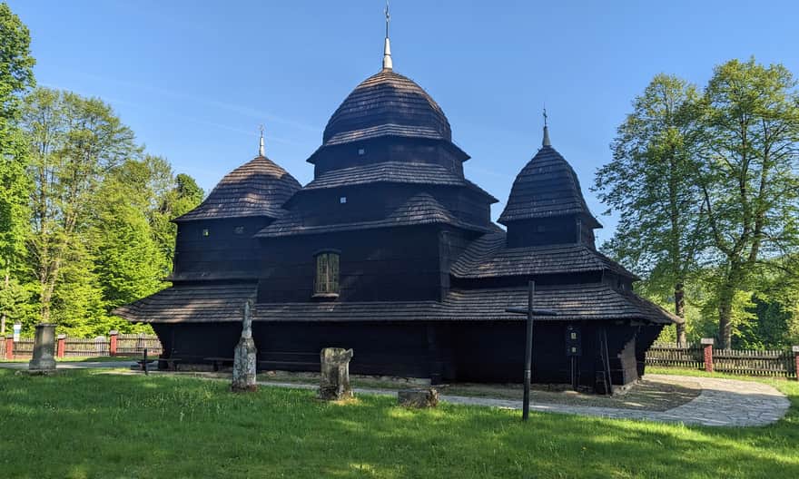 Former Boyko Greek Catholic Church of the Protection of the Mother of God in Równia - today the Roman Catholic Church of Our Lady Help of Christians