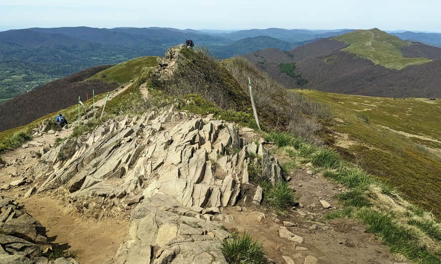 Osadzki Wierch, 1253 m n.p.m. - spacer grzbietem Połoniny Wetlińskiej