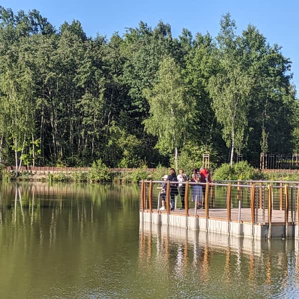 Park Leśny Tetmajera w dzielnicy Bronowice