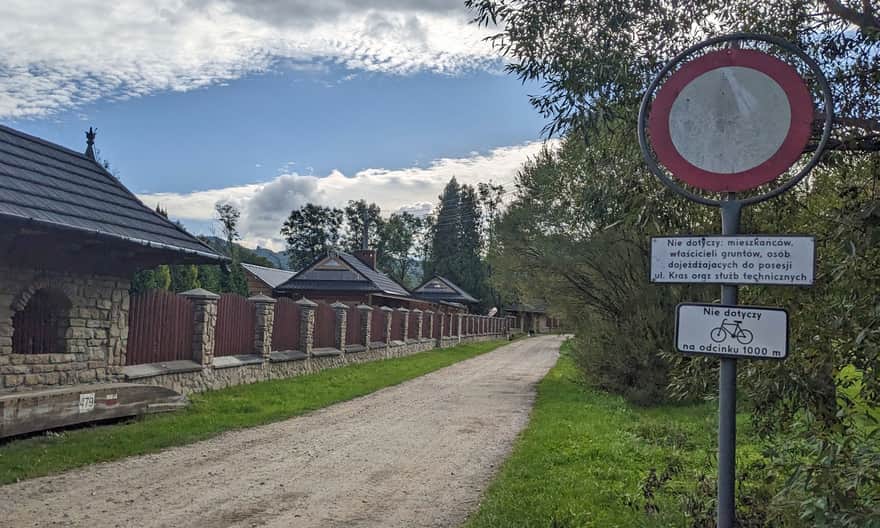 Green Trail from Krościenko to Sokolica