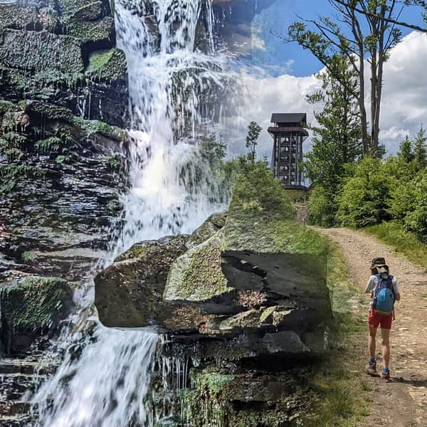 From Zawoja to the Waterfall on Mosorny Stream and Mosorny Groń