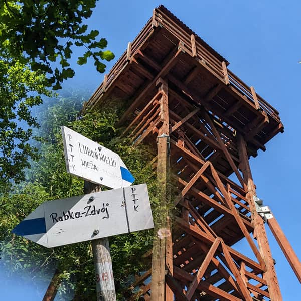 From Rabka-Zdrój to the Lookout Tower on Polczakówka