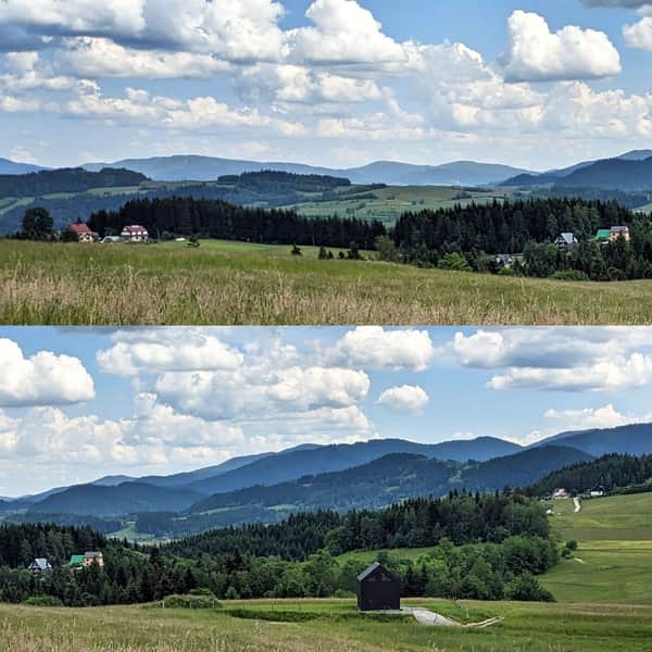 Grzebień - scenic viewpoint in Rabka-Zdrój