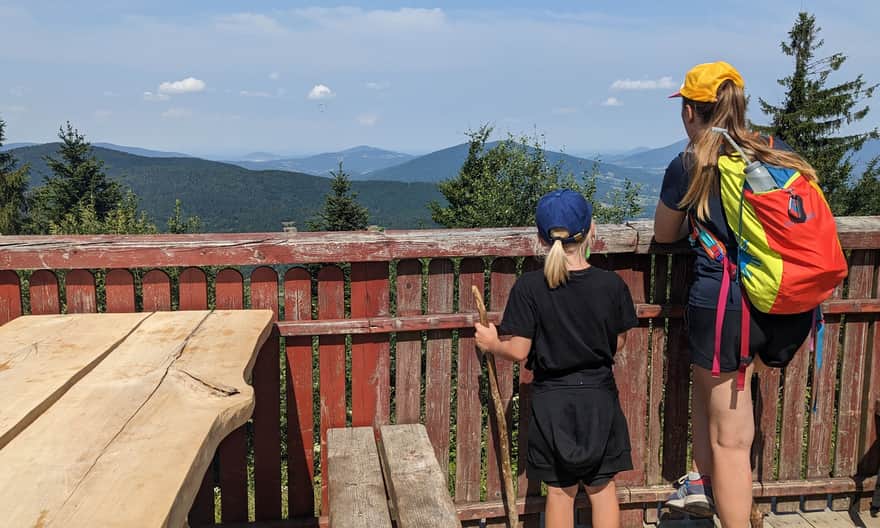 Taras widokowy na Luboniu Wielkim