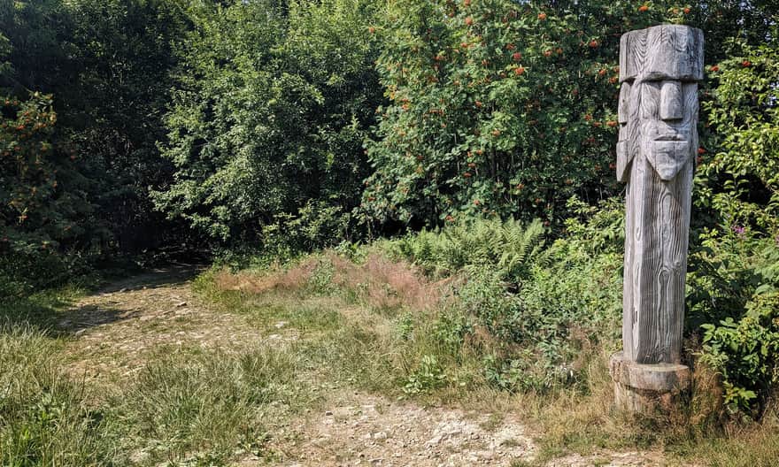 Światowid na szczycie Lubonia Wielkiego