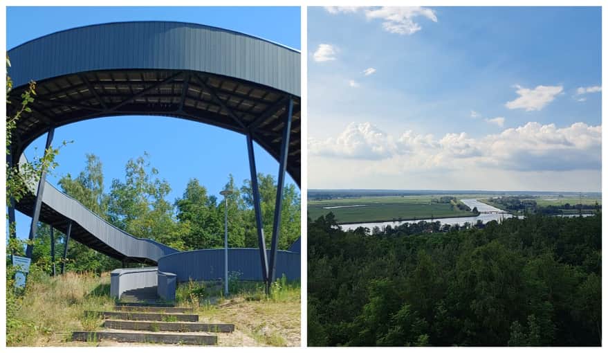 Viewing Tower on S艂owia艅ska G贸ra near Widuchowa