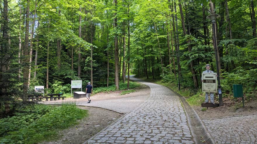 Alejki na Górze Parkowej, Krynica-Zdrój