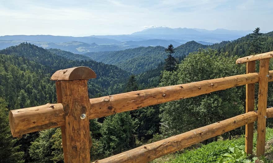 Tatry i Pieniny z Przehyby
