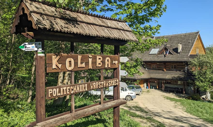 Schronisko "Koliba" na Przełęczy Przysłop Caryński