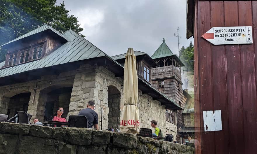 Szyndzielnia, 1028 meters above sea level - a popular peak in the Silesian Beskids