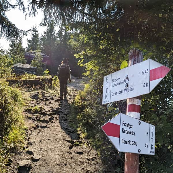 From Kubalonka Pass to Stożek Wielki