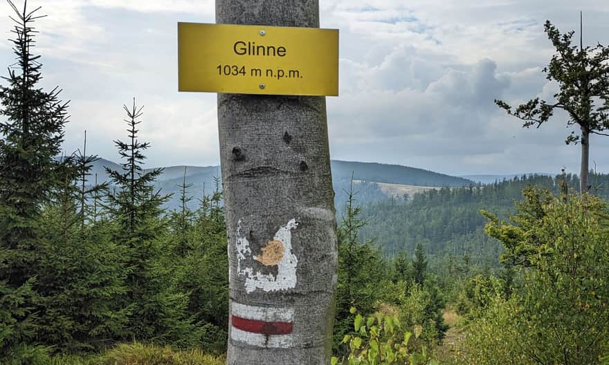 Glinne, 1034 meters above sea level