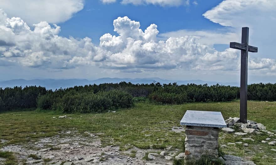 Pilsko, 1557 m n.p.m. Widok na południe