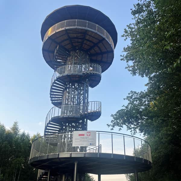 Wiatrówki Observation Tower in Moszczenica