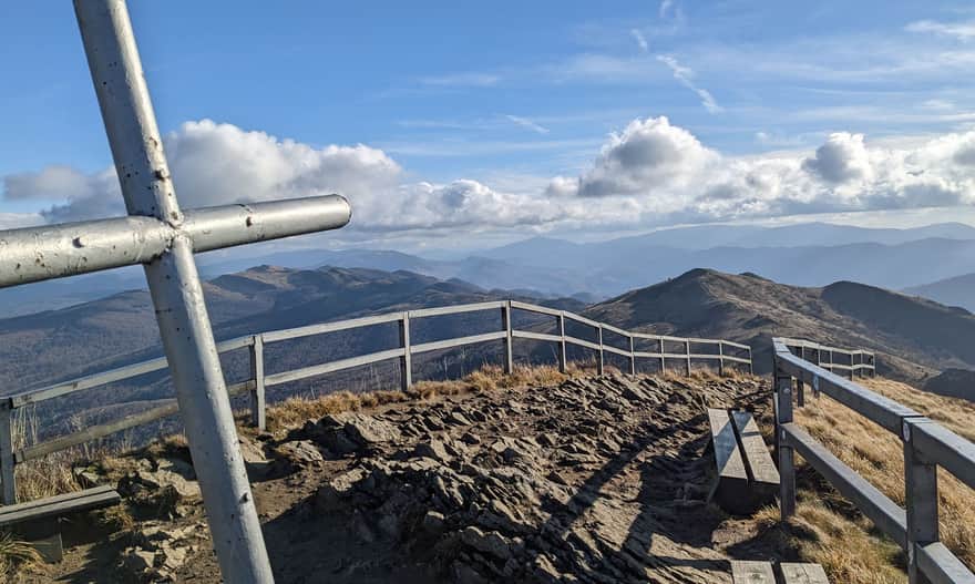 Halicz, 1333 m n.p.m. jesienią