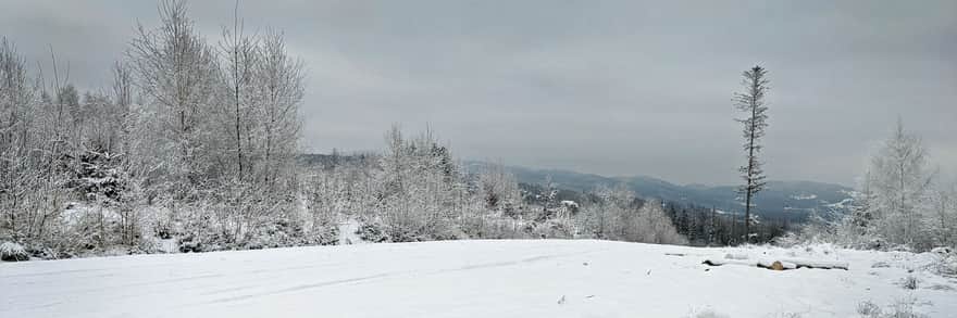 Łączecko Pass - View to the Southeast