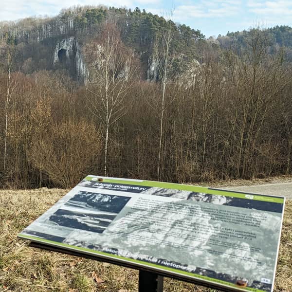 Patelnia - łatwo dostępny punkt widokowy w Ojcowie